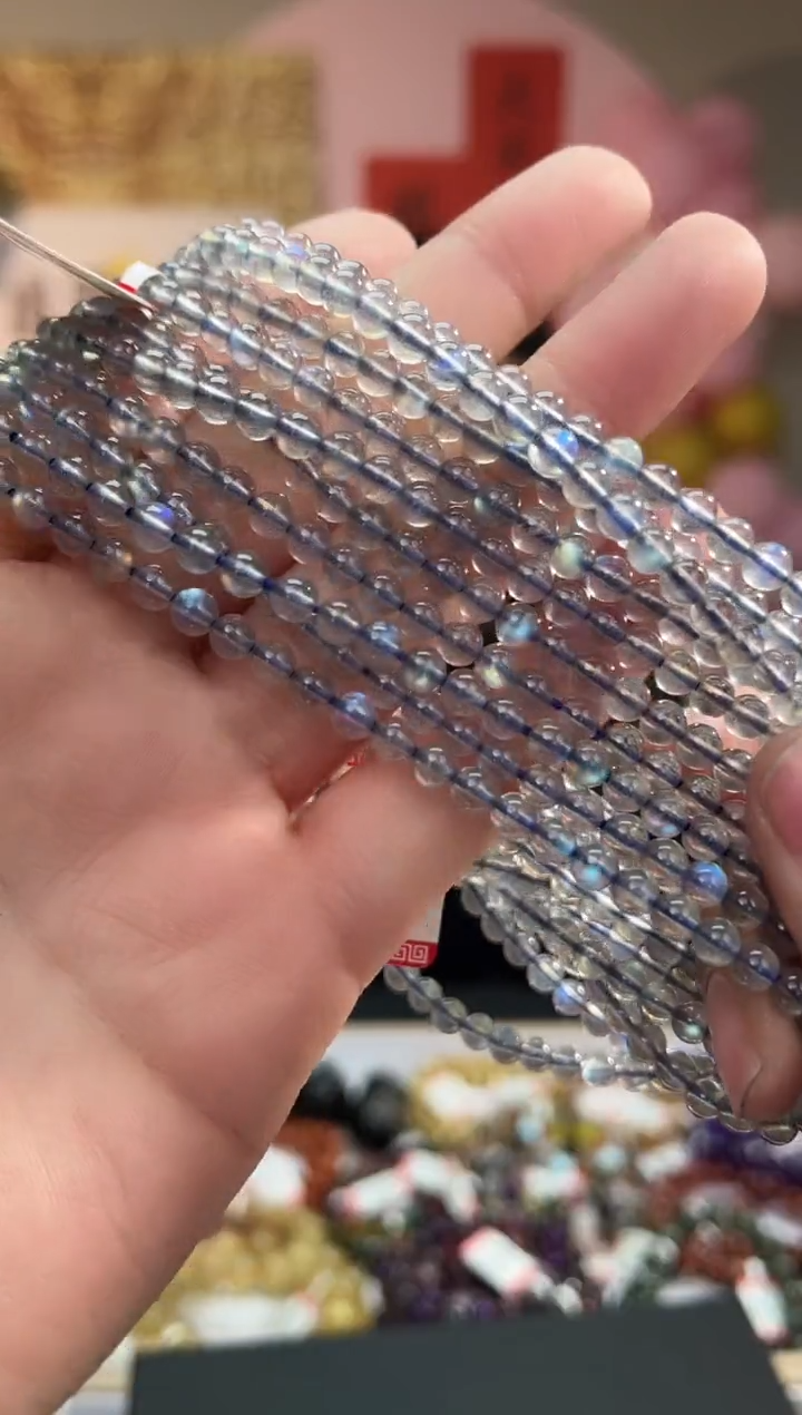 【闪购商品】长石手链未镶嵌86多样性发其一4+