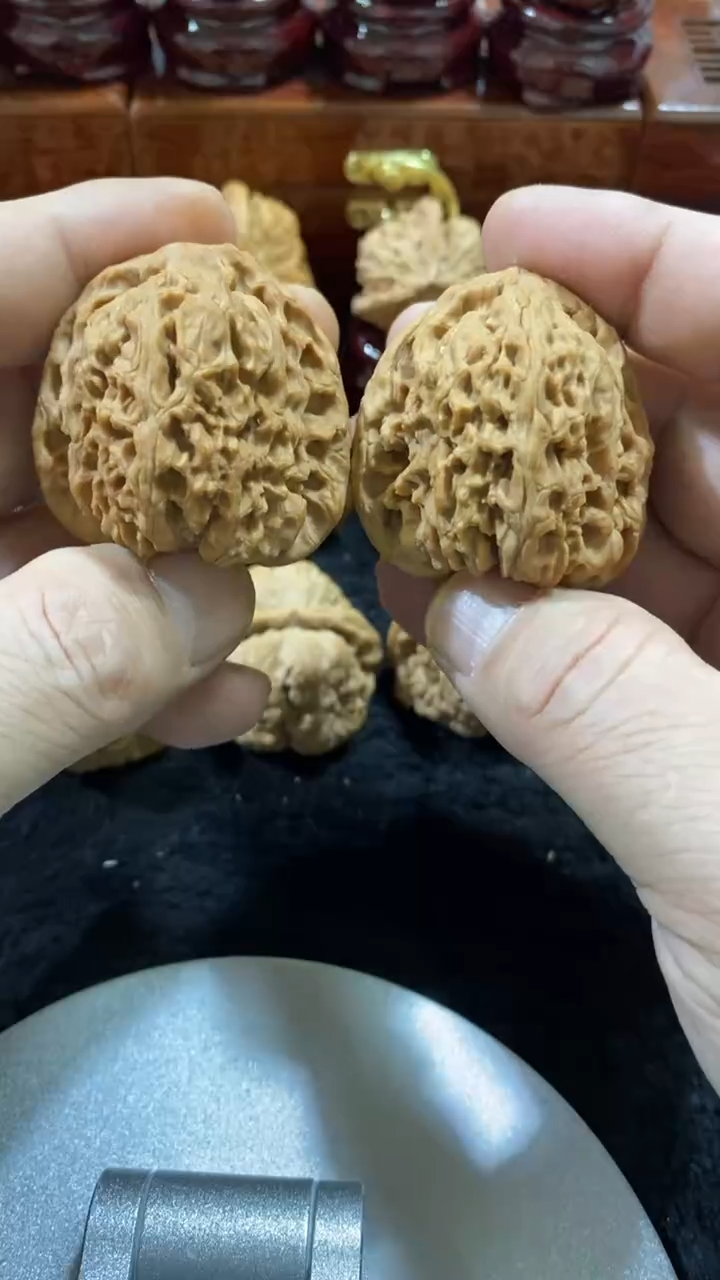 【闪购商品】文玩核桃把件无修高炮南疆43