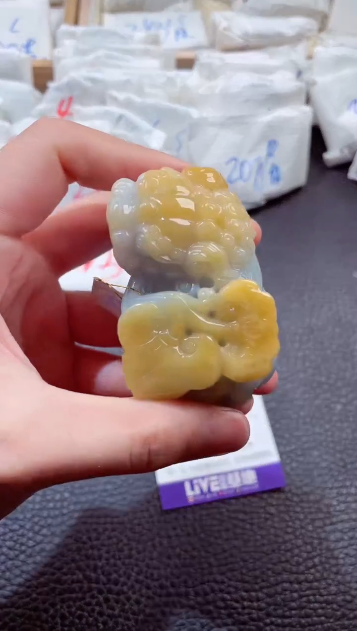 翡翠未镶嵌颈饰00001847