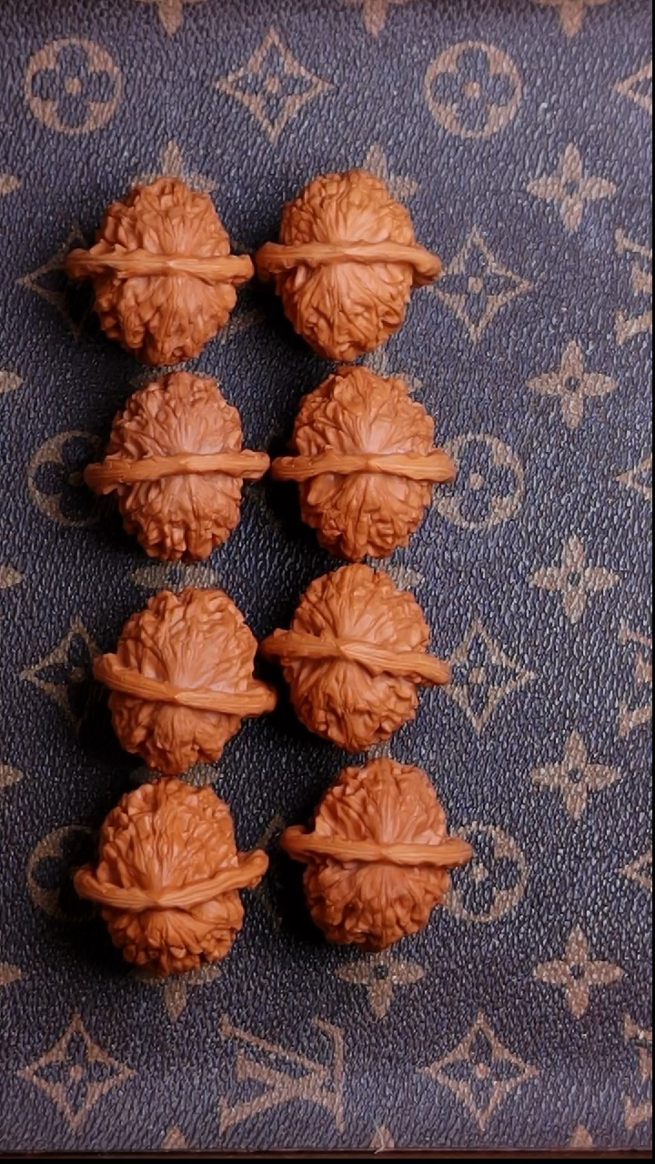 把件文玩核桃37尺左右大红袍