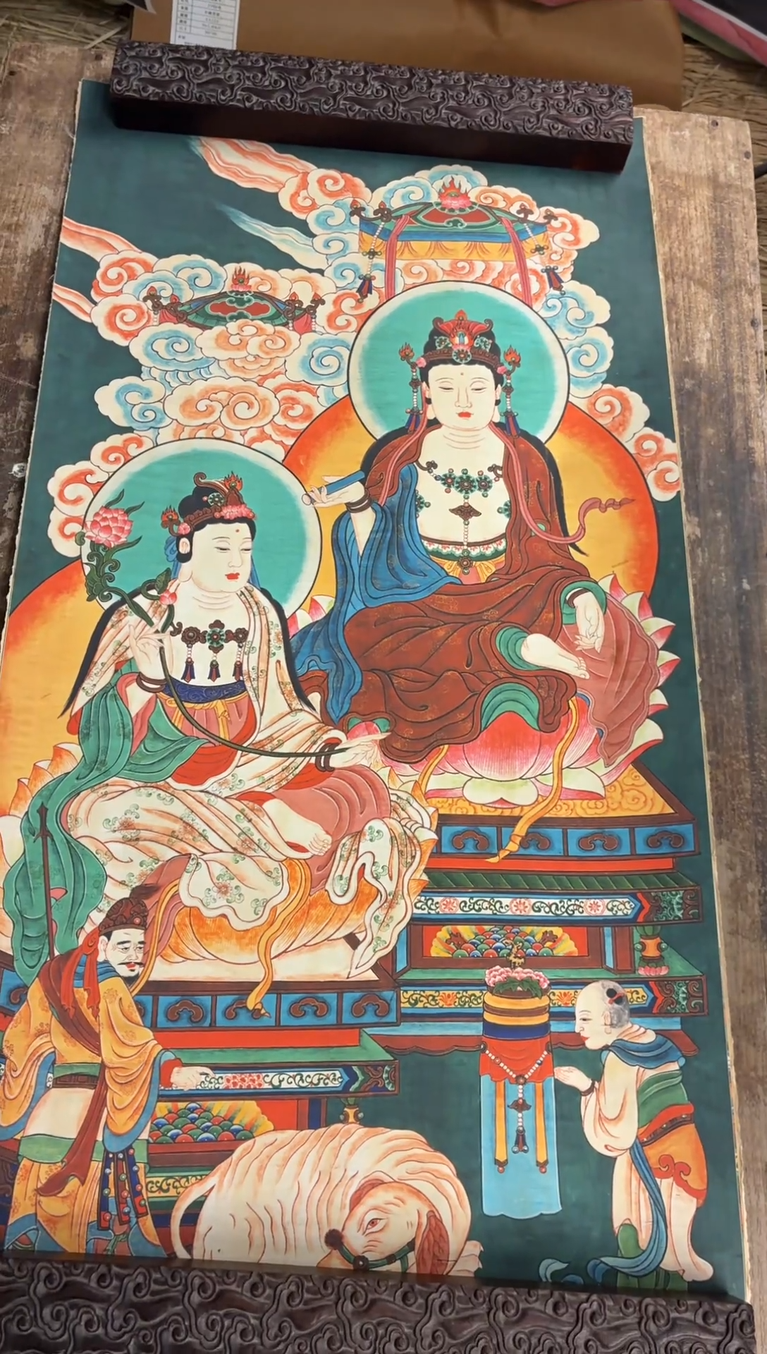 装裱画澄空梵像高端精选链接AA91