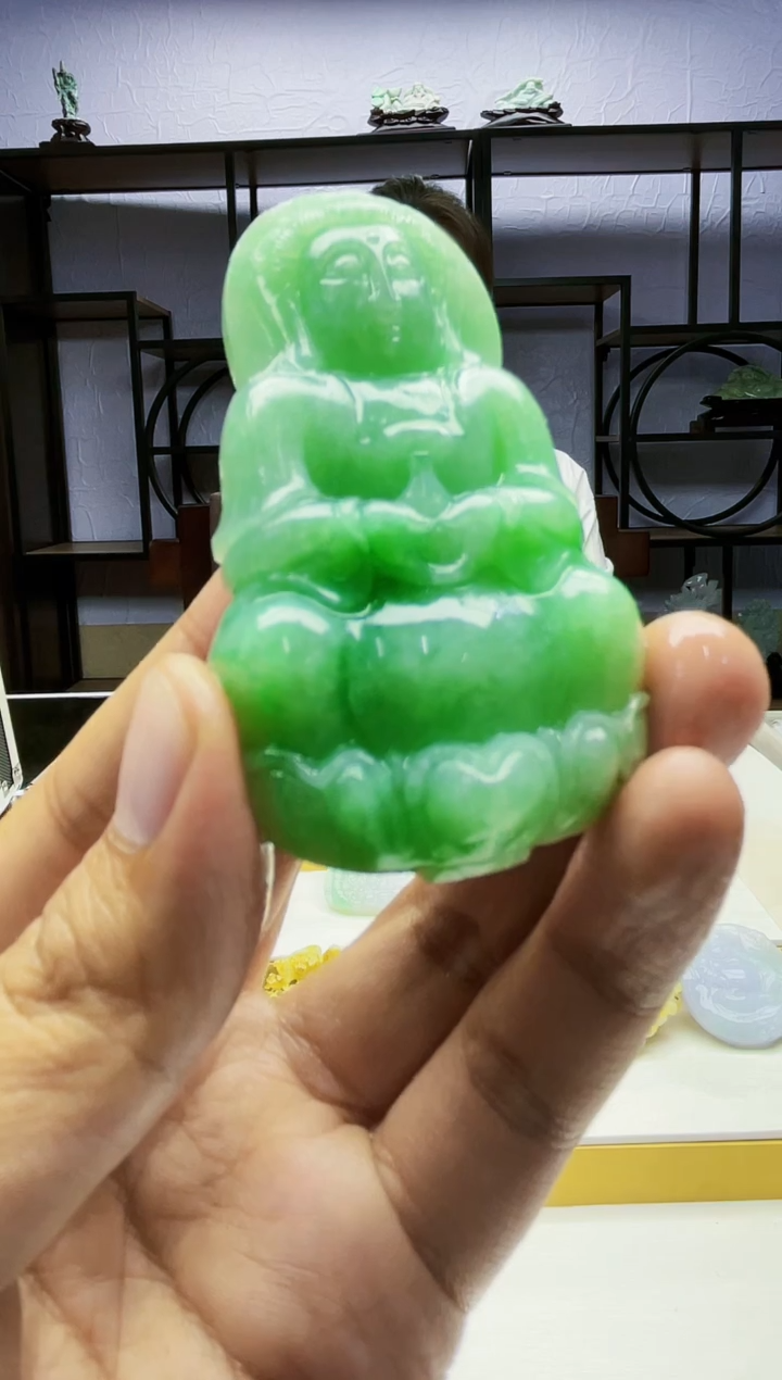 定制翡翠未镶嵌毛货03290146