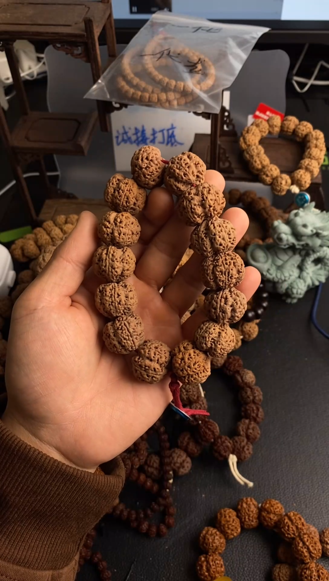 【闪购商品】金刚菩提手串尼泊尔大金刚24
