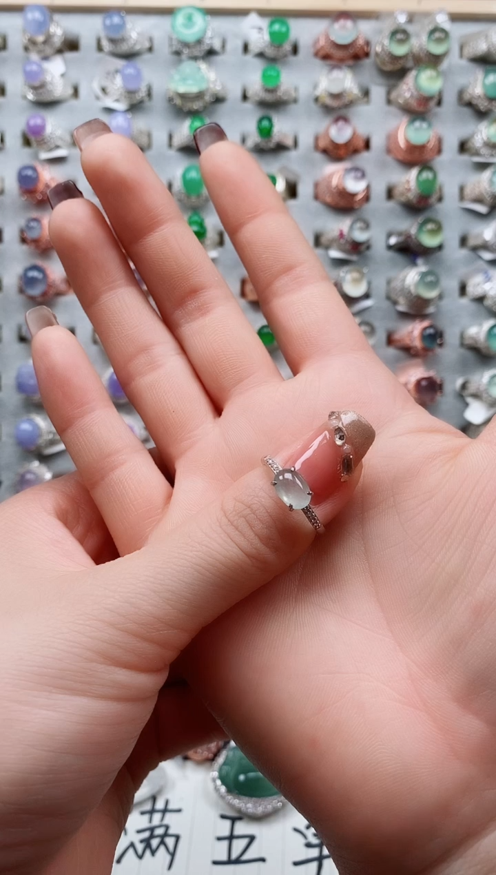 【闪购商品】翡翠戒指未镶嵌盘主女戒专场