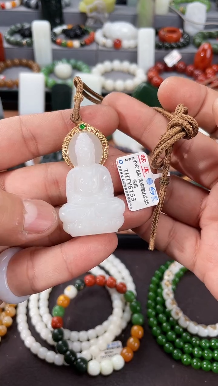 【闪购商品】和田玉配饰未镶嵌多样性发一件THTY6153