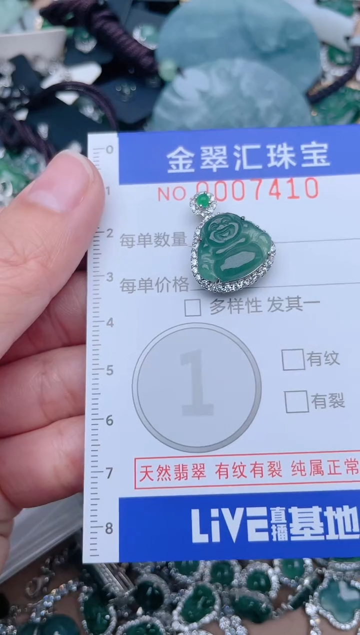 【闪购商品】翡翠颈饰未镶嵌7410........1