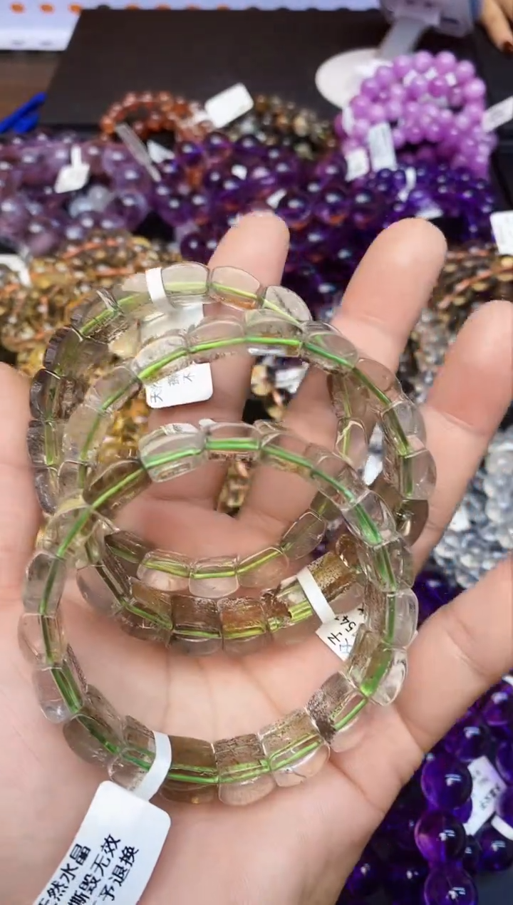 水晶手串未镶嵌4四季幽灵手牌多样性发其一