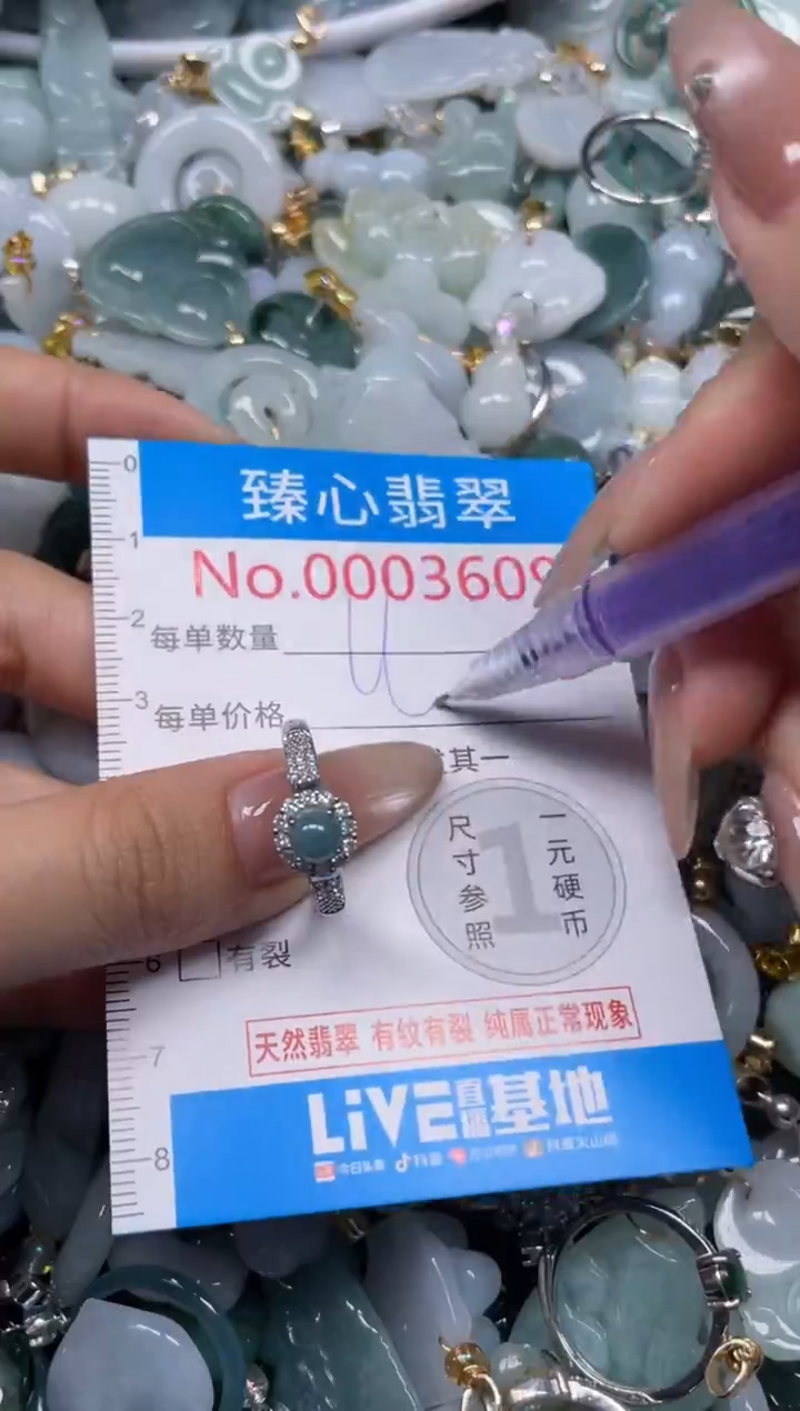 颈饰未镶嵌翡翠3609