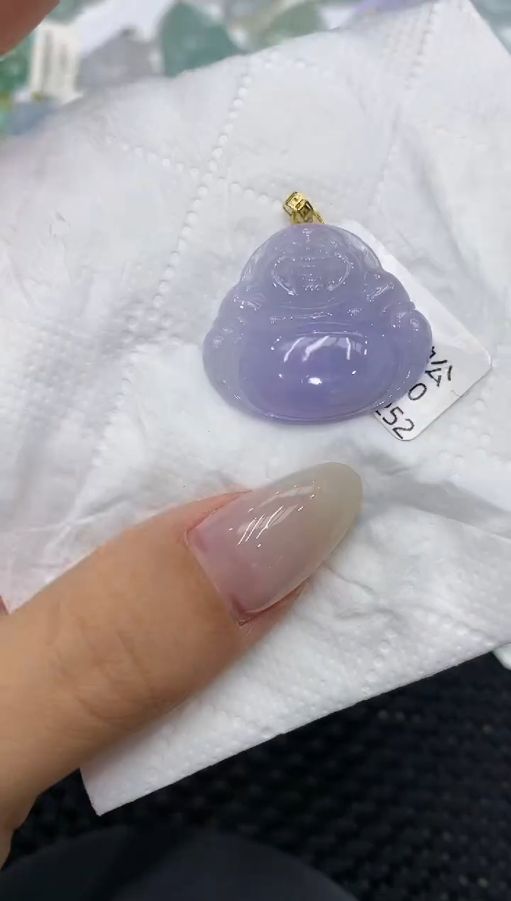 颈饰18K金镶嵌翡翠111111111111