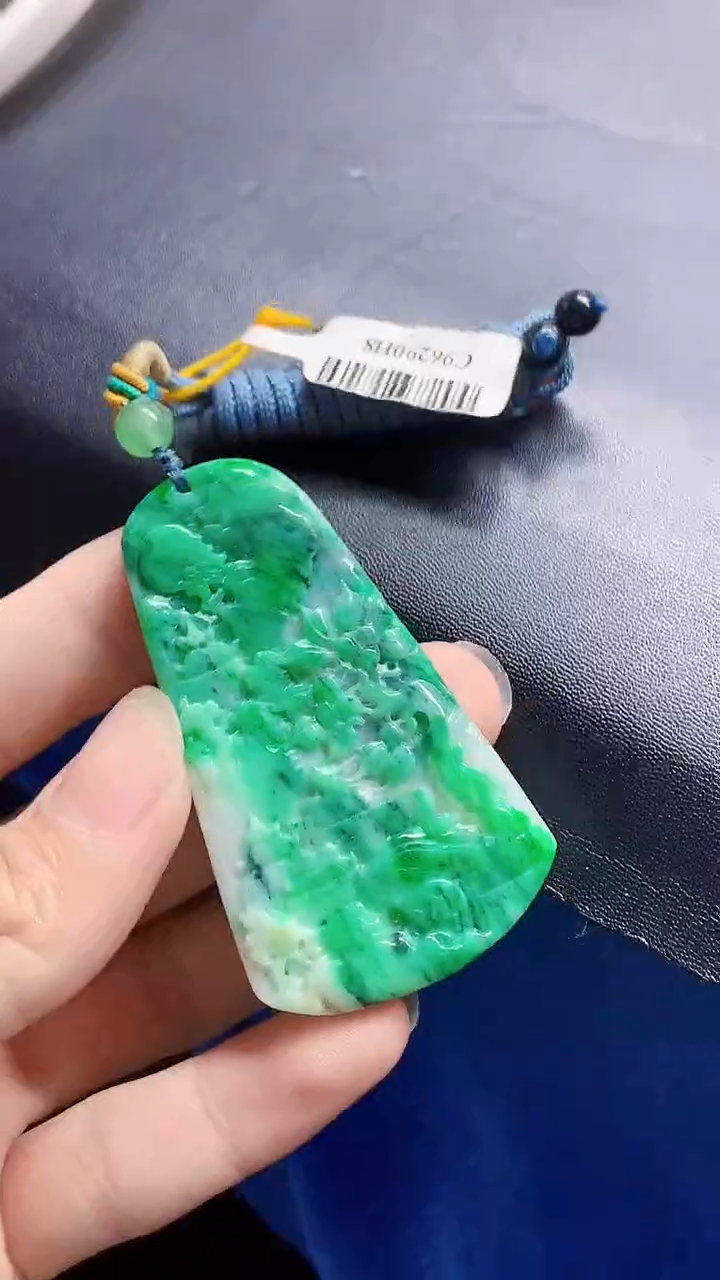 颈饰未镶嵌翡翠天然缅甸a货翡翠