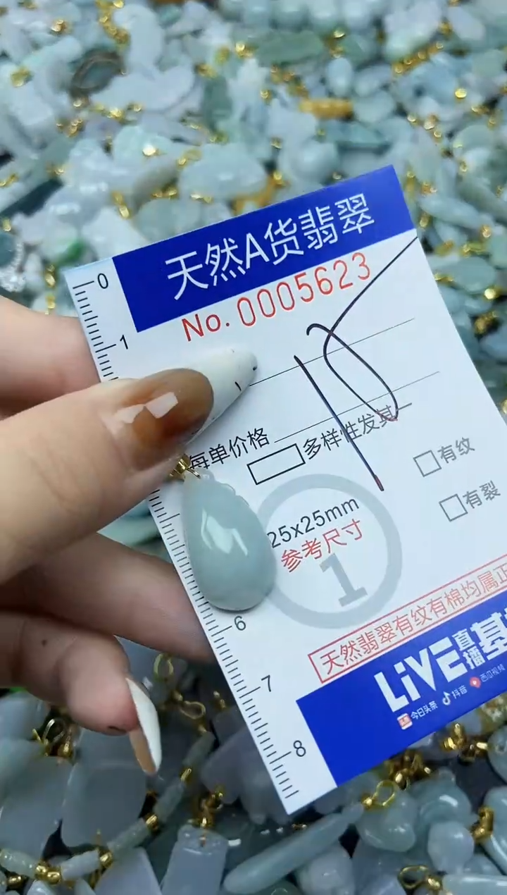 【闪购商品】翡翠颈饰未镶嵌天然A货翡翠