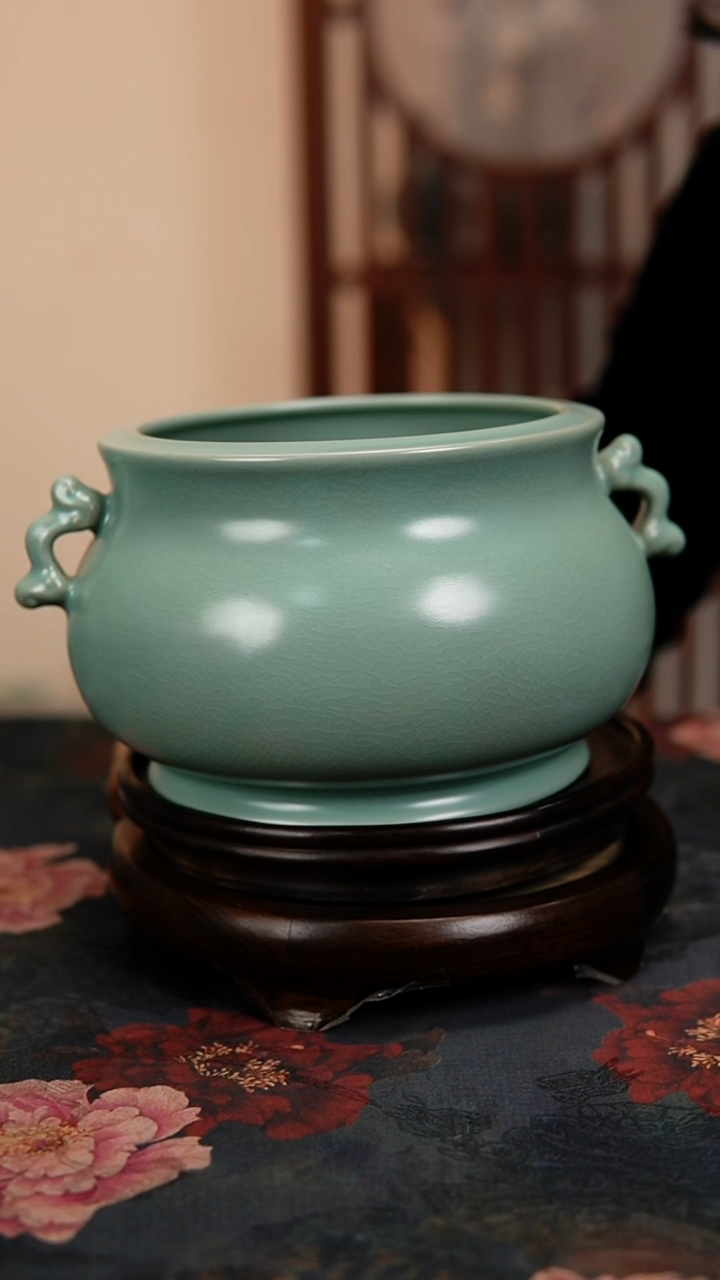 瓷片原产地原矿釉汝瓷