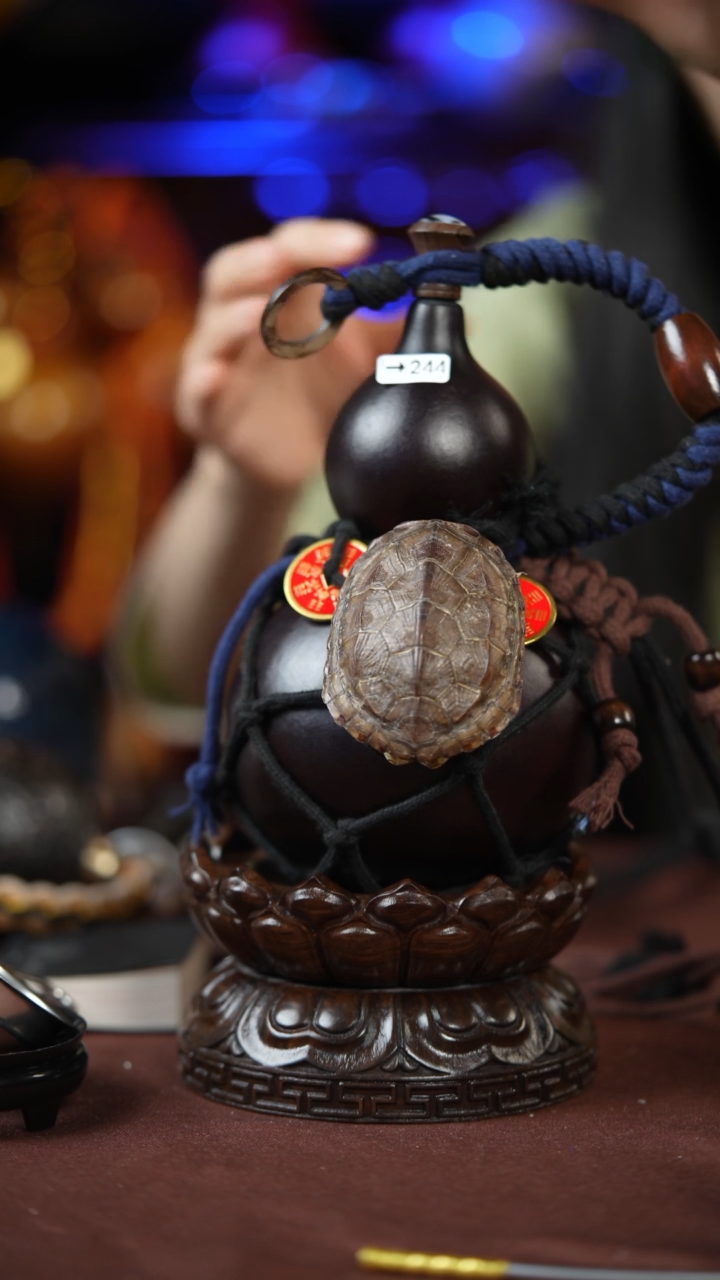 【闪购商品】244号500ml左右的非遗漆器酒葫芦