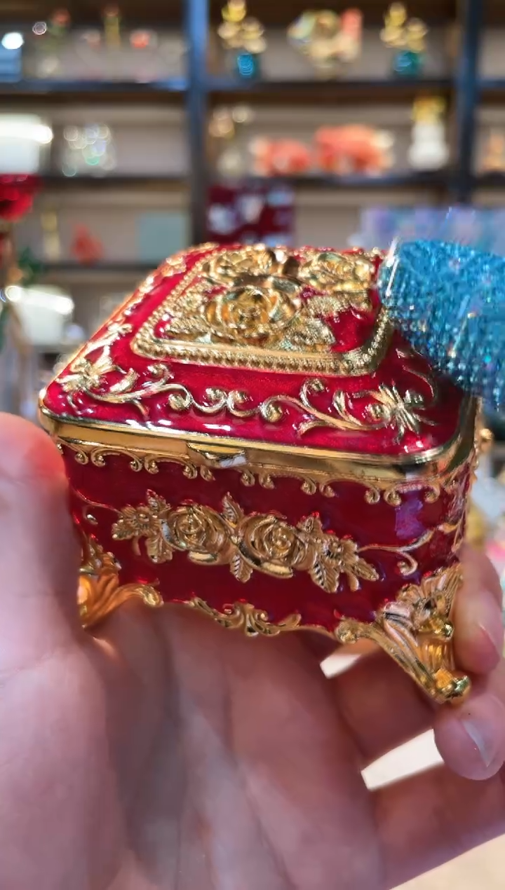 【闪购商品】珐琅彩首饰盒精致