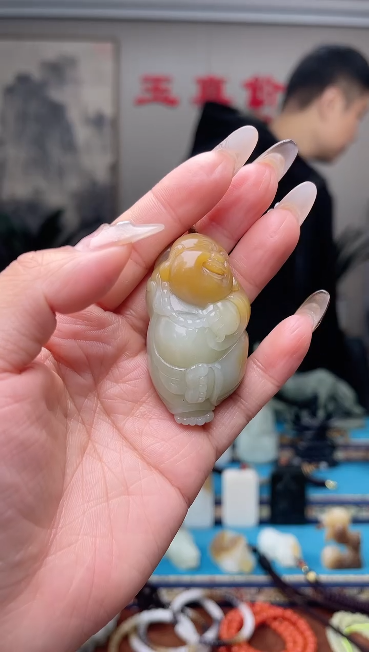 【闪购商品】和田玉挂件未镶嵌1