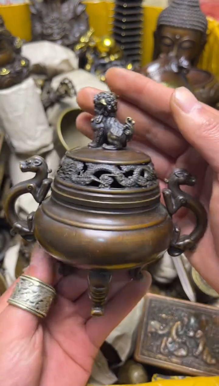 精美铜器，点击下单