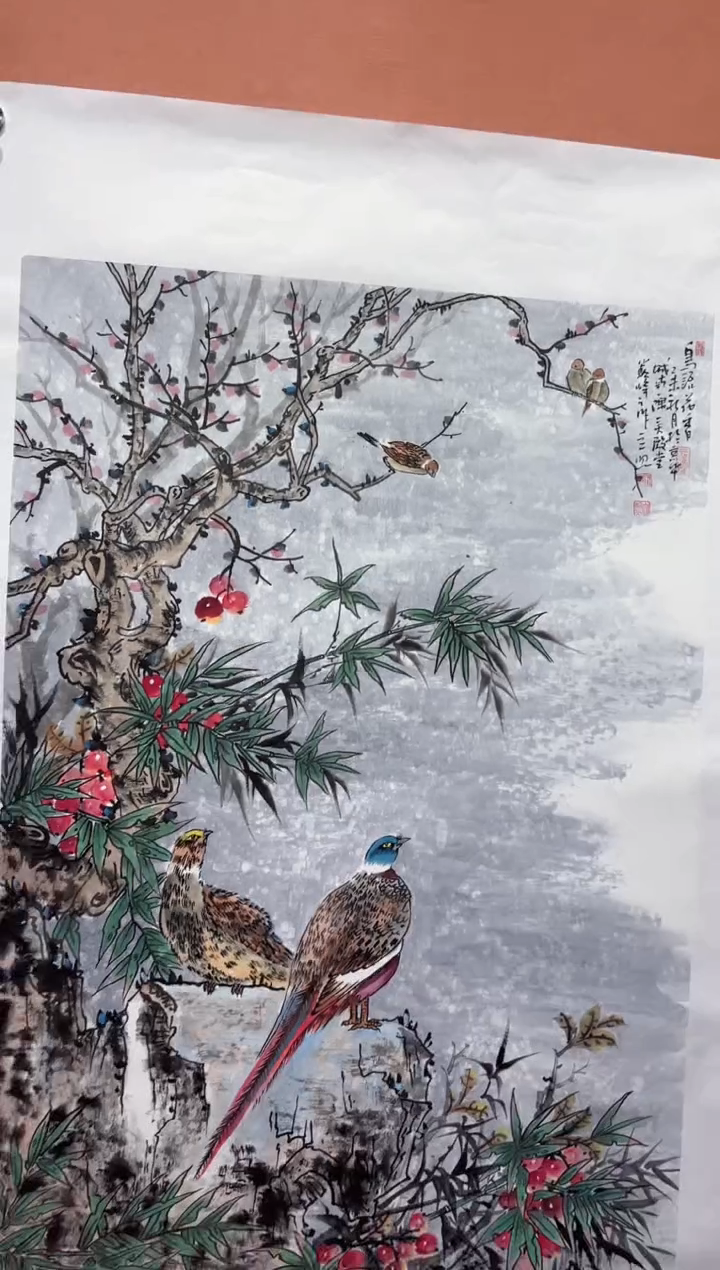 国画师立照老师国画作品