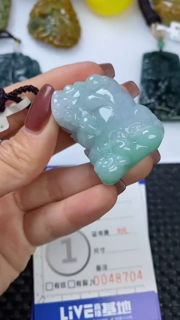 【闪购商品】翡翠颈饰未镶嵌1111111111111111