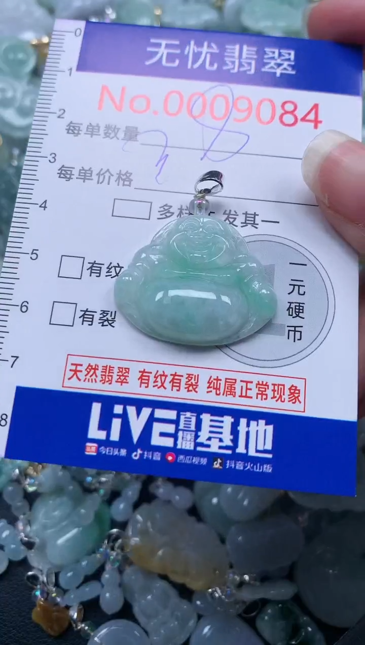 颈饰未镶嵌翡翠9084