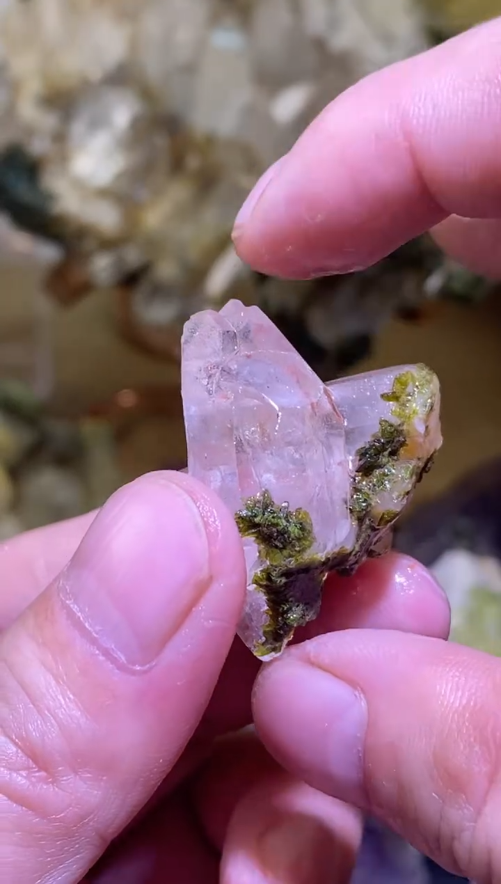 未镶嵌珠宝半成品水晶33号四川超七花园水晶原石