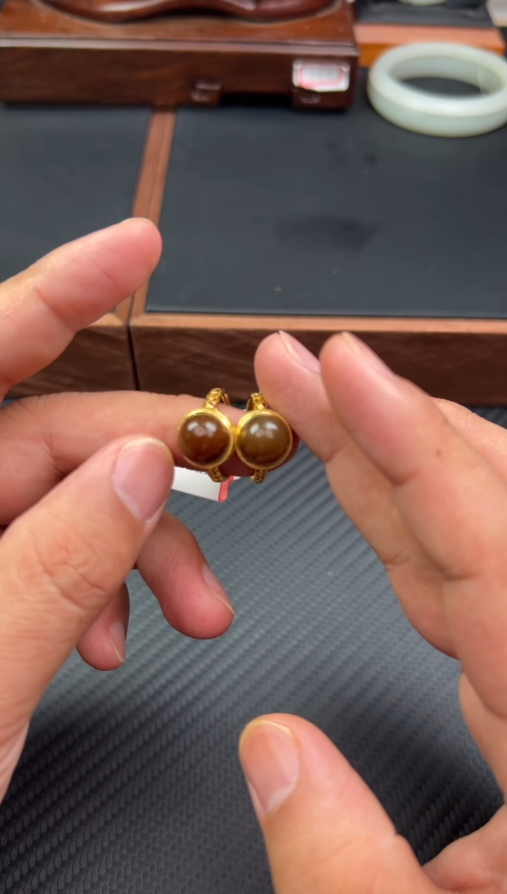 【闪购商品】和田玉戒指未镶嵌金山微色差多样性发货拍一发一