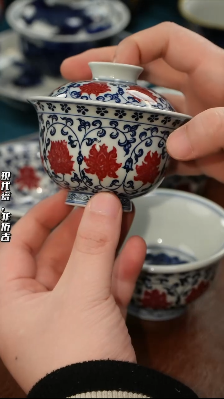 瓷片千年瓷都景德镇艺术关注谢佳豪（狮子）