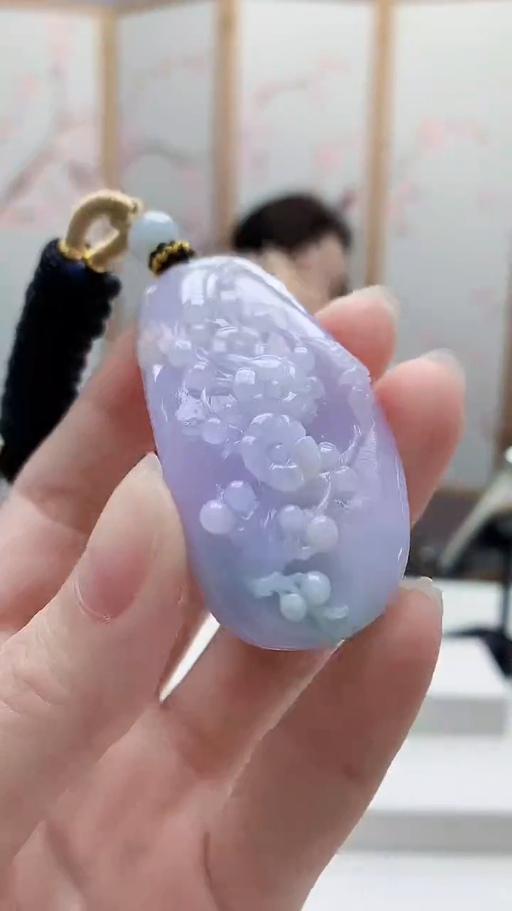 未镶嵌定制翡翠5160ry-毛货挂件74