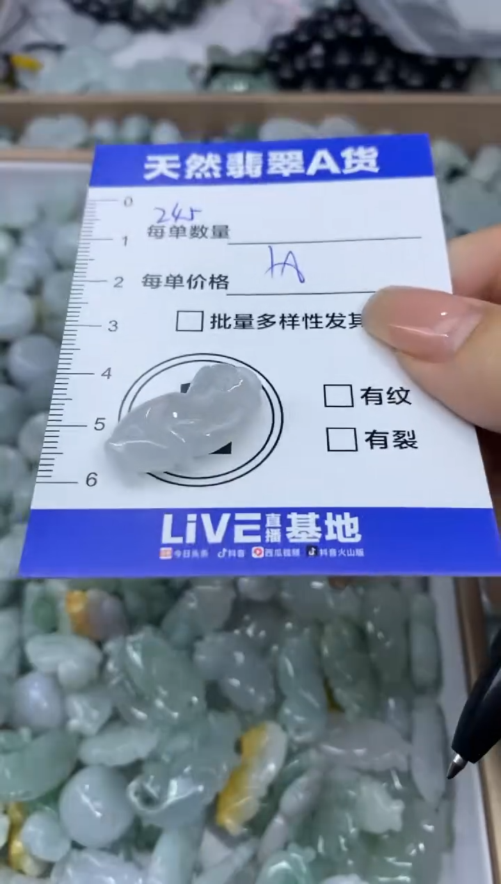 颈饰未镶嵌翡翠天然翡翠A货批量多样性发一件