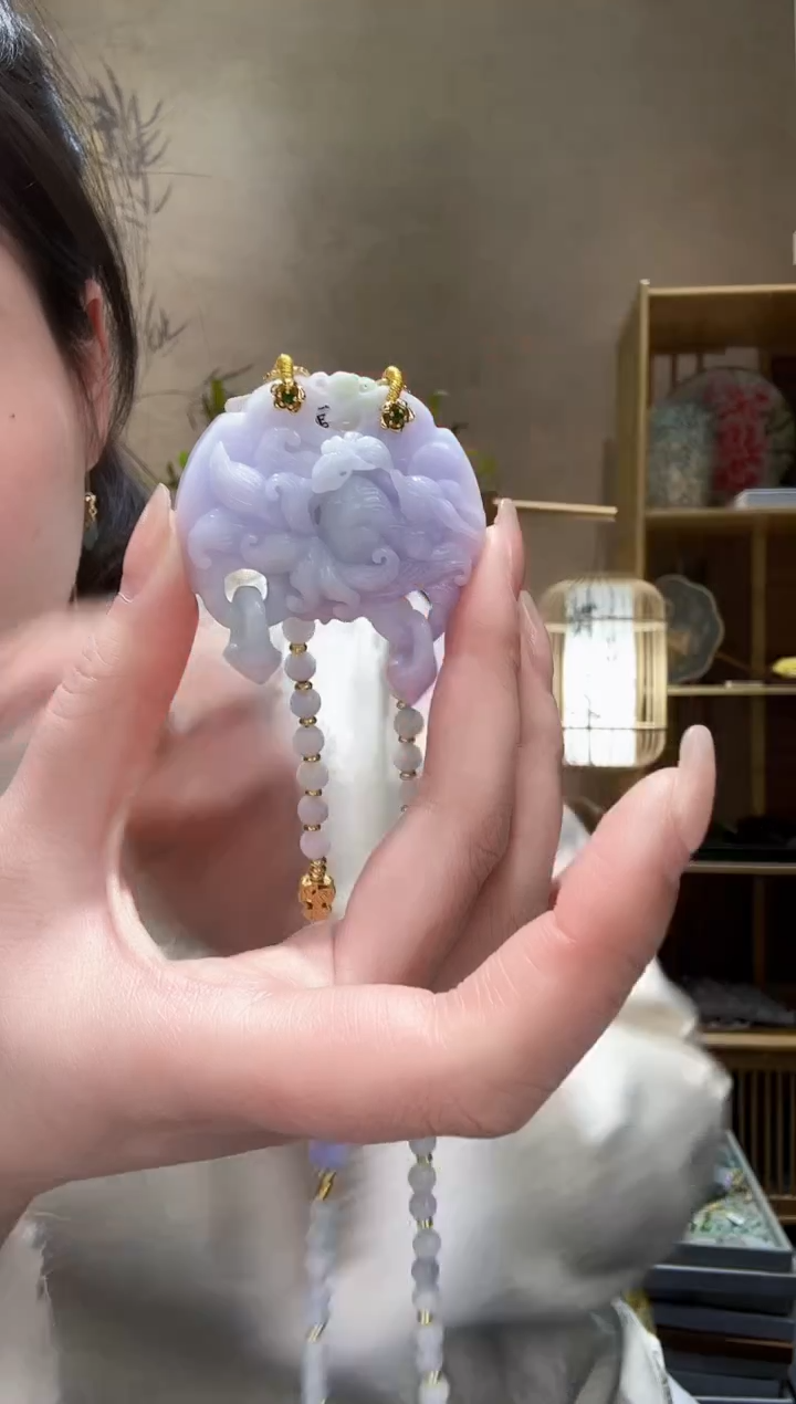 【闪购商品】翡翠颈饰未镶嵌吊坠