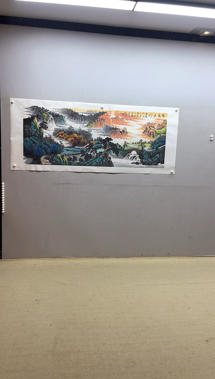 【闪购商品】国画张金专 锦绣山河