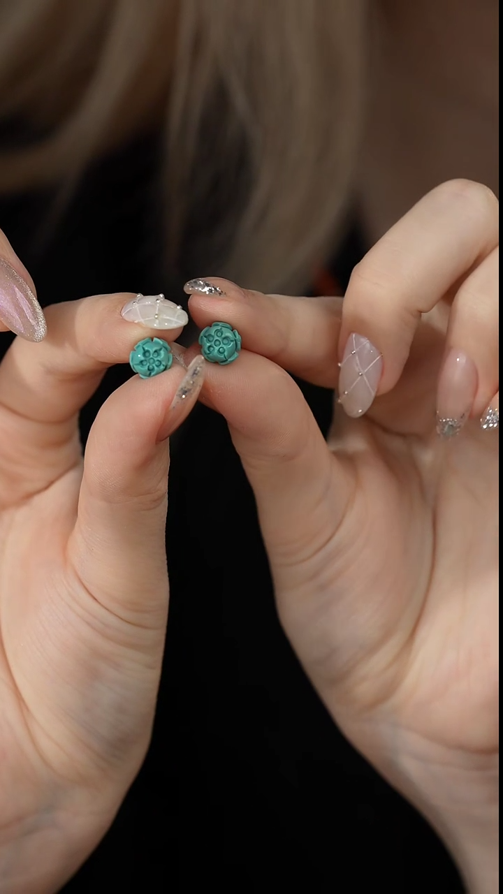 【闪购商品】绿松石配饰未镶嵌N02（多样性发一对）