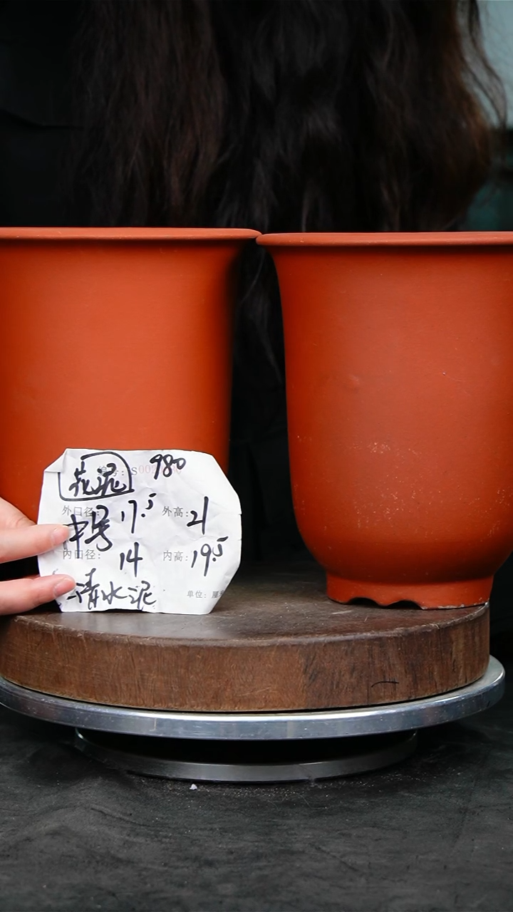 紫砂花盆980花泥紫砂花盆