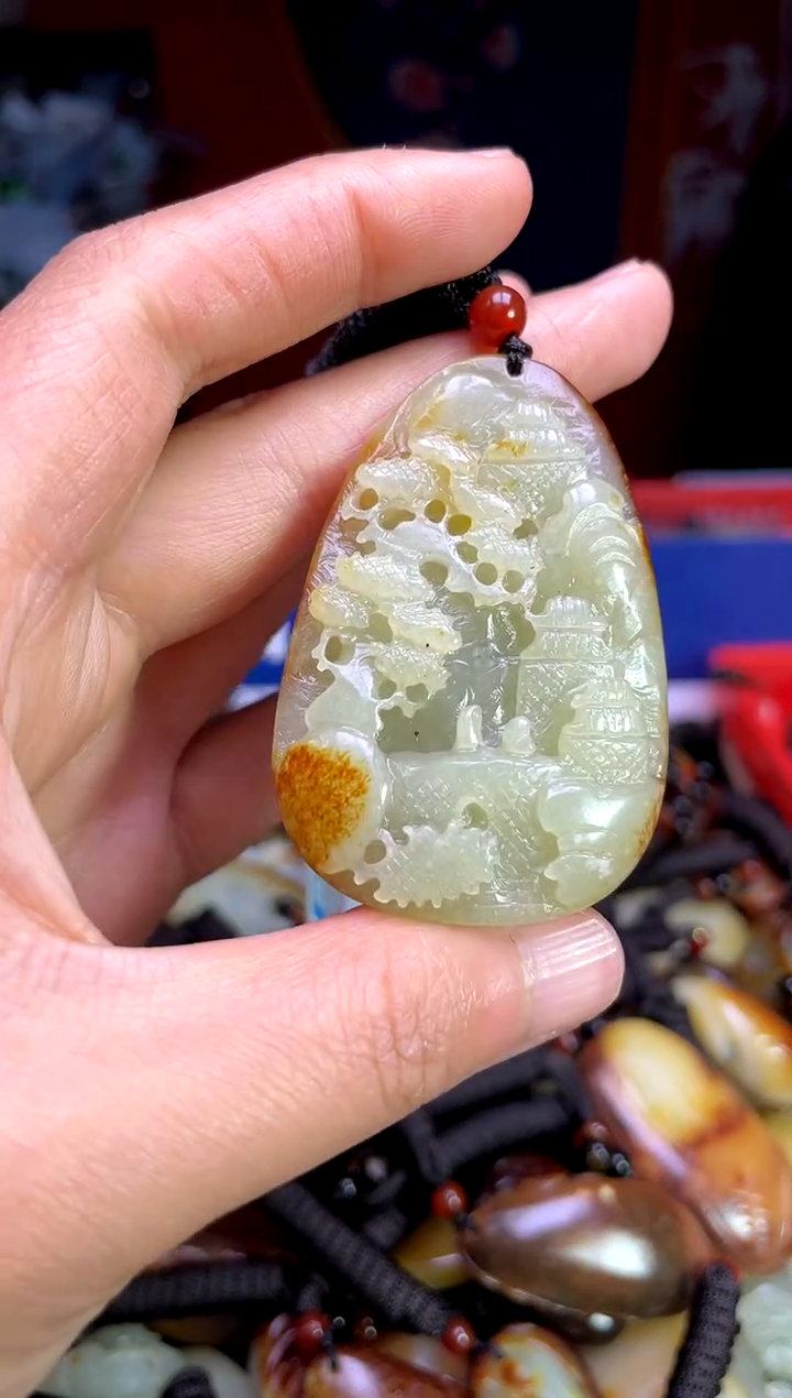 【闪购商品】和田玉未镶嵌颈饰23