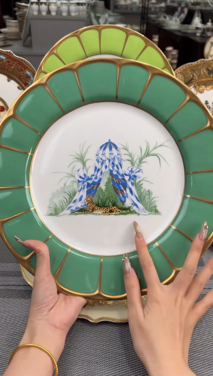 【闪购商品】瓷片12英寸平盘福利款 微瑕