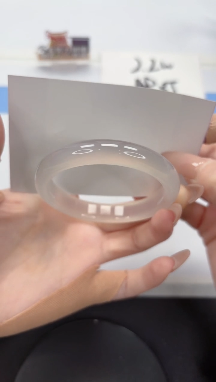 【闪购商品】石英质玉手镯未镶嵌A81-55.3