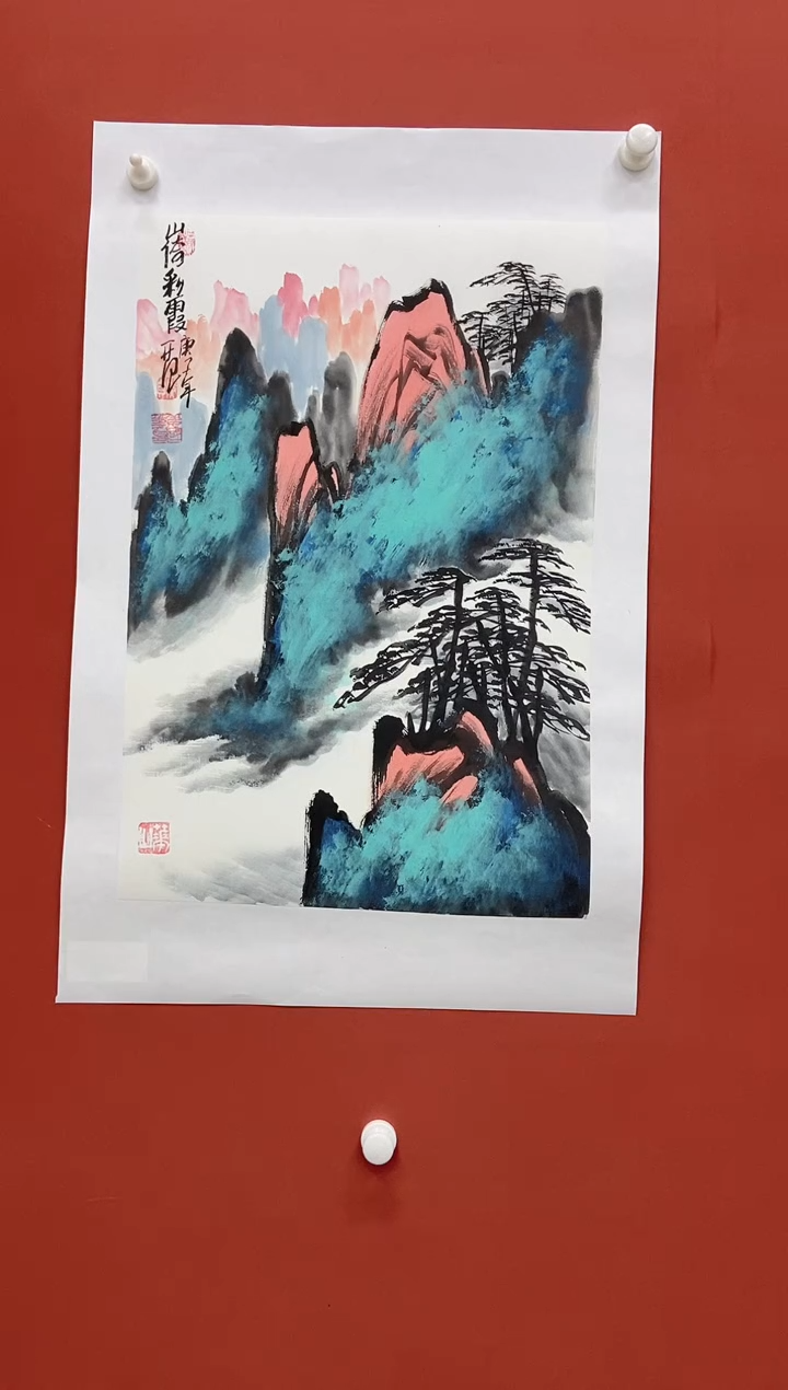 【闪购商品】国画姜国华老师国画作品36