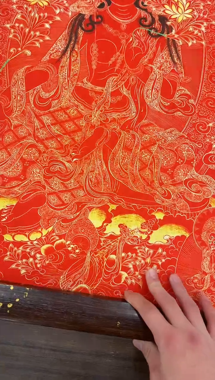 卷轴画唐卡16004