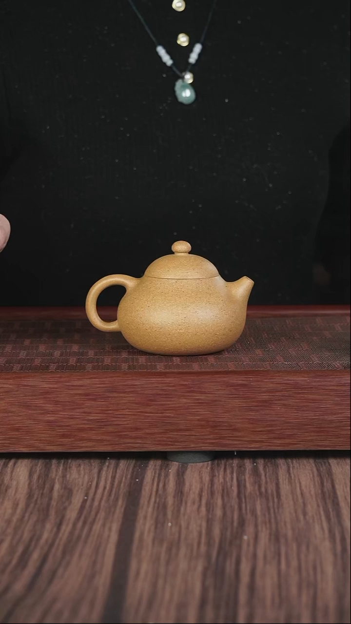 【闪购商品】紫砂茶壶粗砂  黄金段  文旦