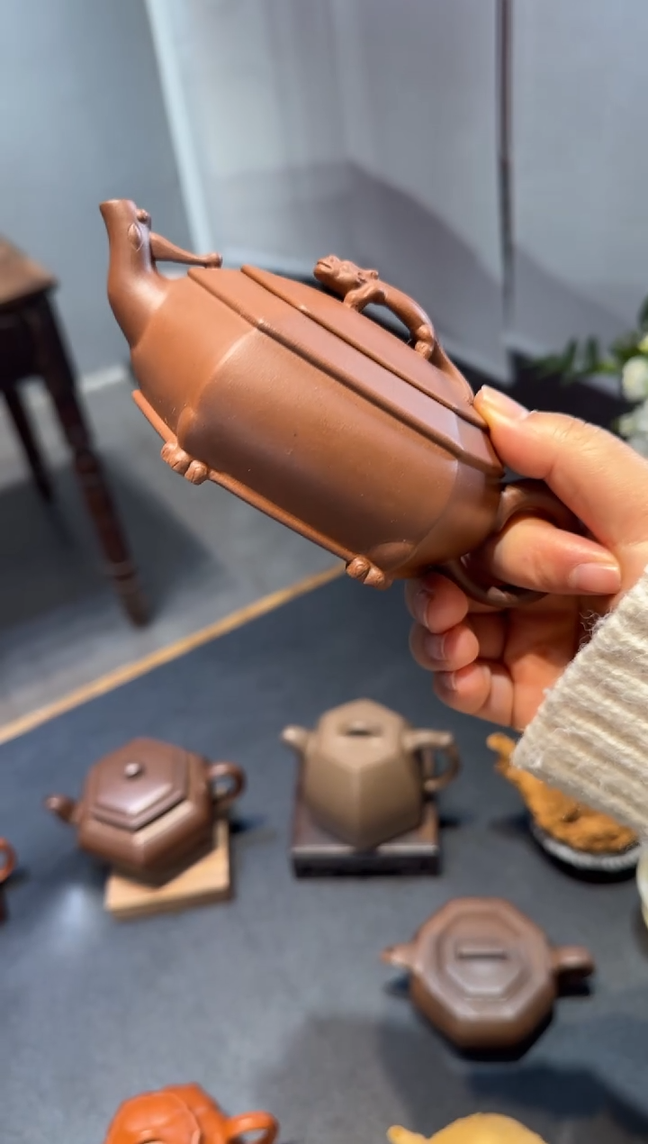 茶壶紫砂问*风螭龙 紫砂壶