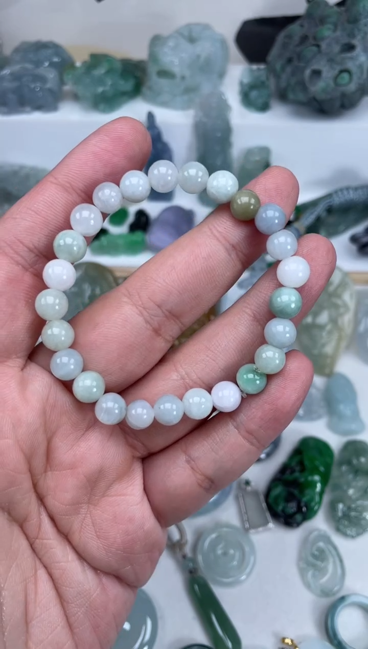 【闪购商品】翡翠手串未镶嵌手串