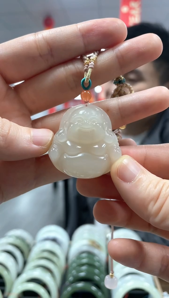 【闪购商品】和田玉颈饰未镶嵌挂件一件