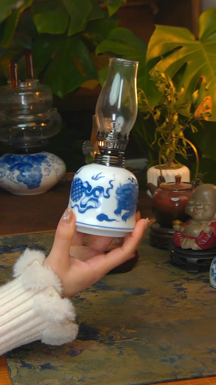 【闪购商品】景德镇陶瓷灯摆件