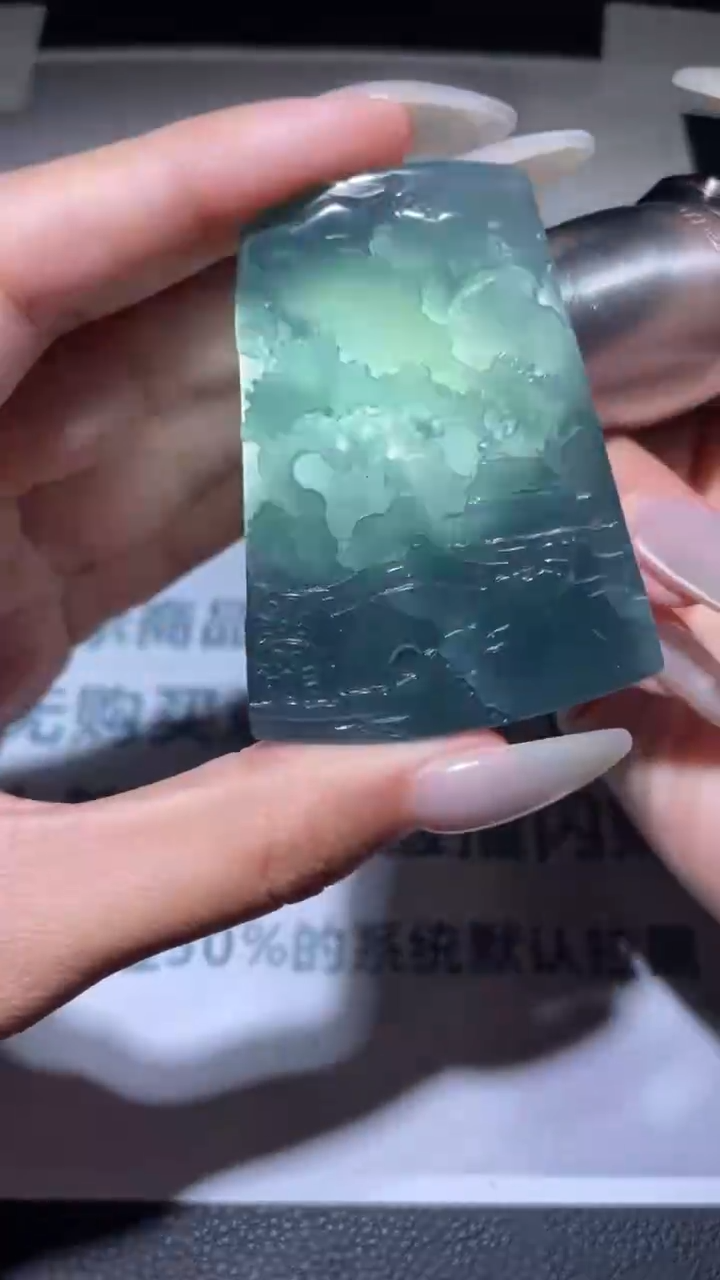 【闪购商品】定制翡翠未镶嵌毛货-不退不换