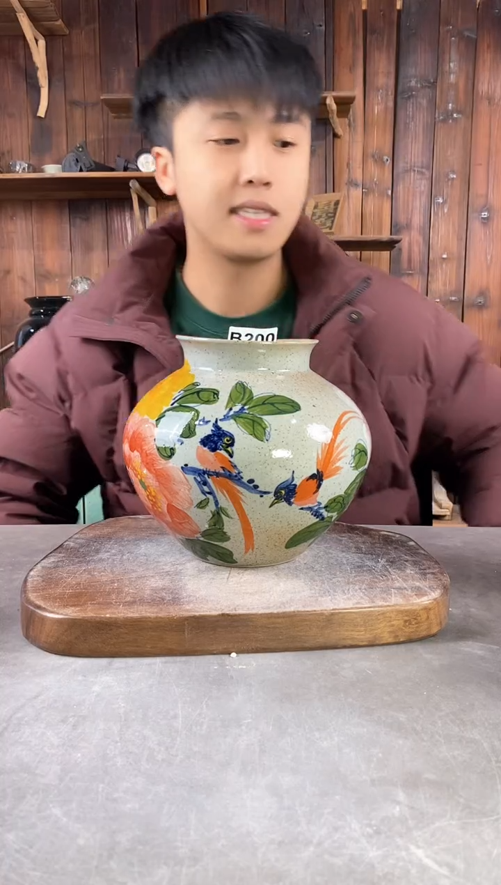 【闪购商品】碗200，手工手绘，新年快乐！