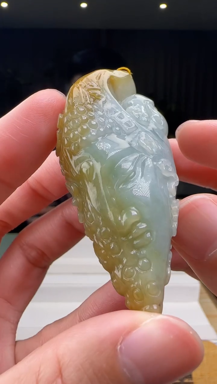 【闪购商品】翡翠颈饰未镶嵌XM@@960Q3J09235