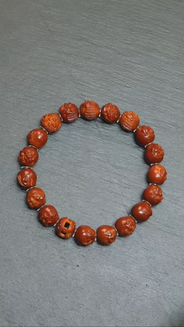 【闪购商品】橄榄核吊坠1.2须派十八罗汉回血