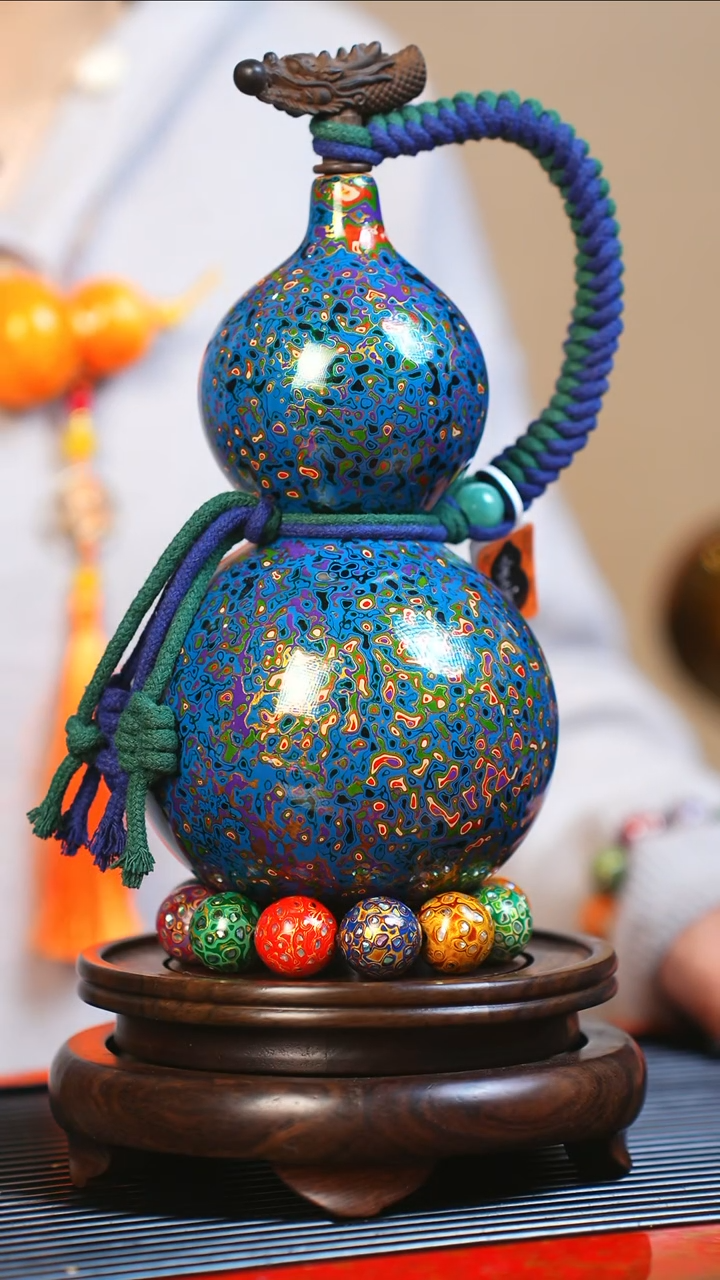 【闪购商品】JV044大师姐臻选非遗大漆酒葫芦