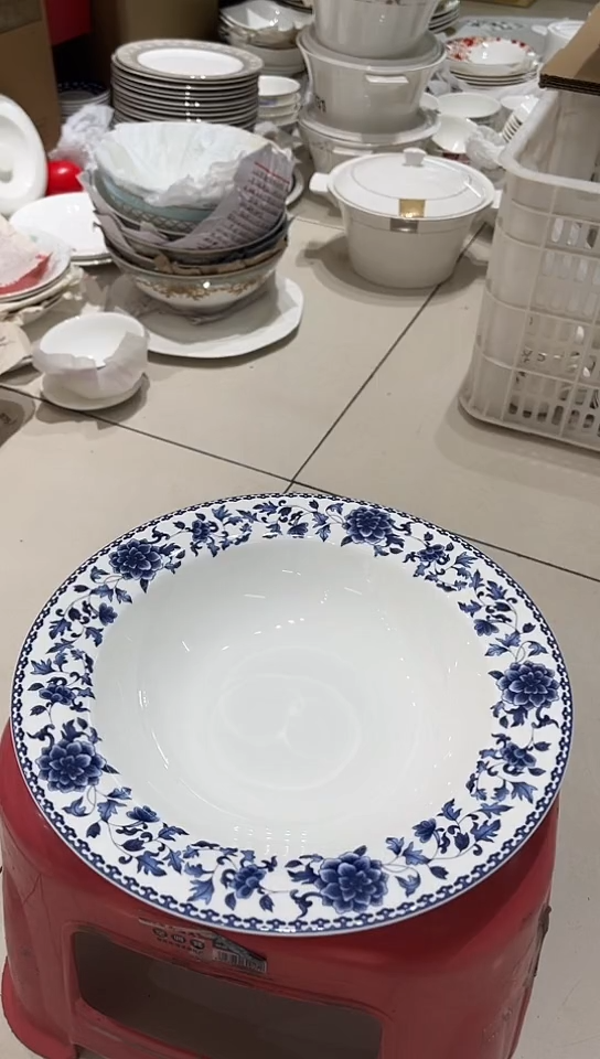 瓷10.5英寸深汤洗尽铅华1个