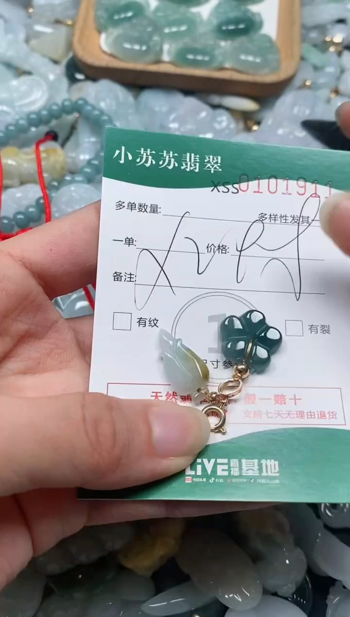 【闪购商品】翡翠颈饰未镶嵌闪购商品0101911