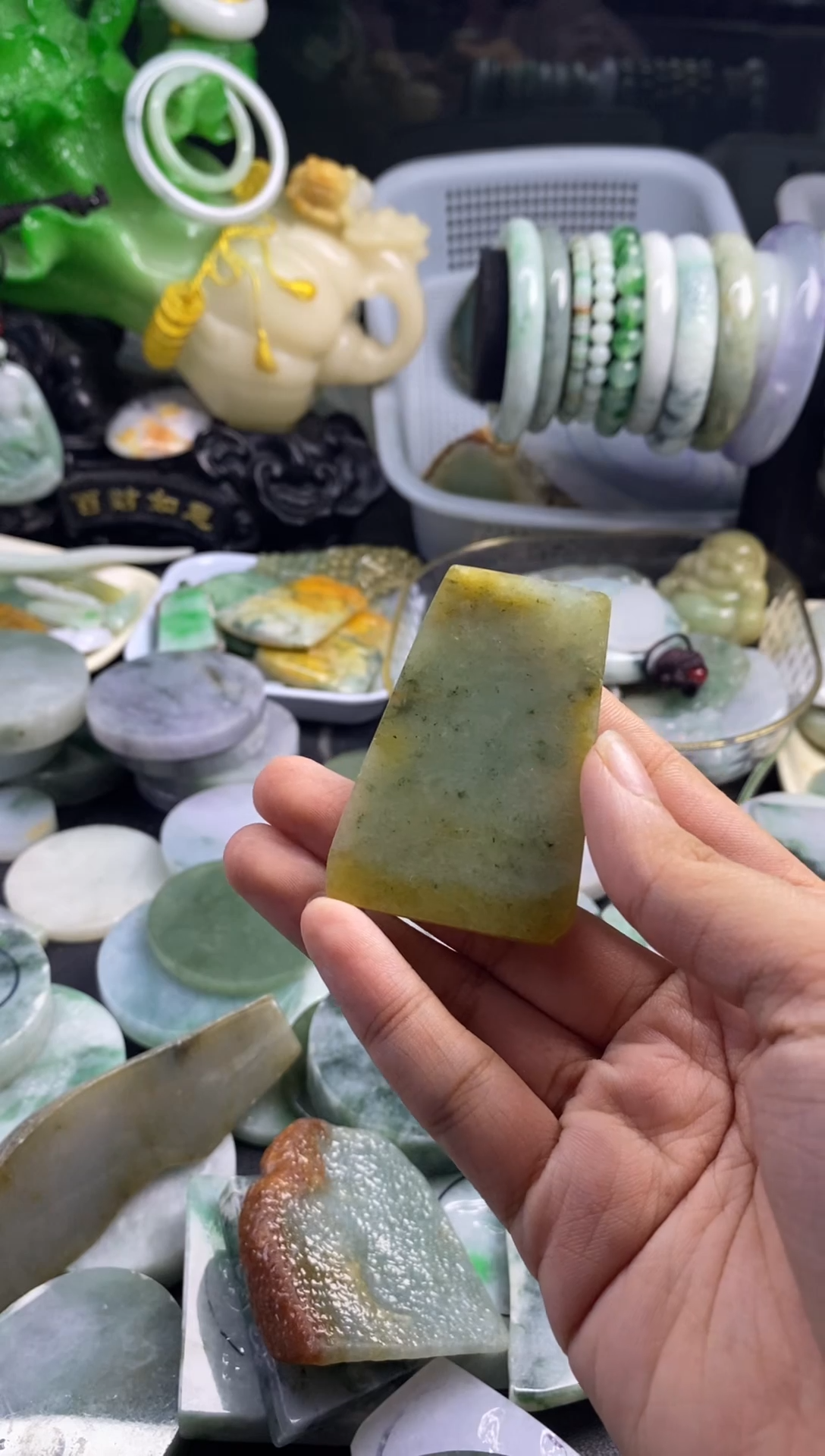 散珠翡翠翡翠A货